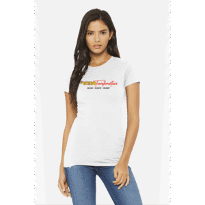 Ladies White T-Shirt - BELLA+CANVAS BC6004