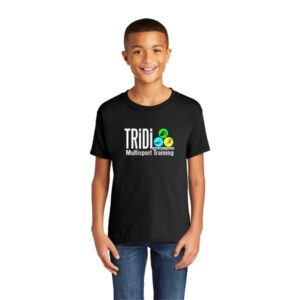 Youth Unisex Black Soft Cotton T-Shirt