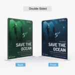 8ft Straight Tension Fabric Displays (Graphic Only)