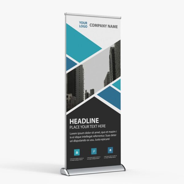 33" x 81" Double Sided Deluxe Retractable (Insert Only)