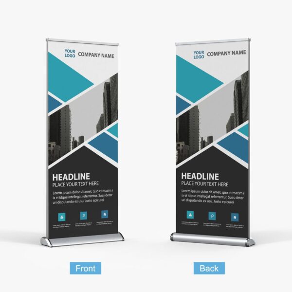 33" x 81" Double Sided Deluxe Retractable (Insert Only)