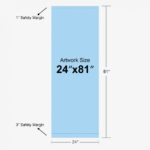 24" x 81" Standard Retractable (Insert Only)