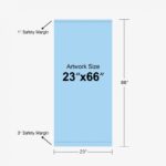 23" x 66" Standard Retractable (Insert Only)