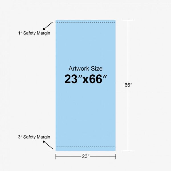 23" x 66" Standard Retractable (Insert Only)