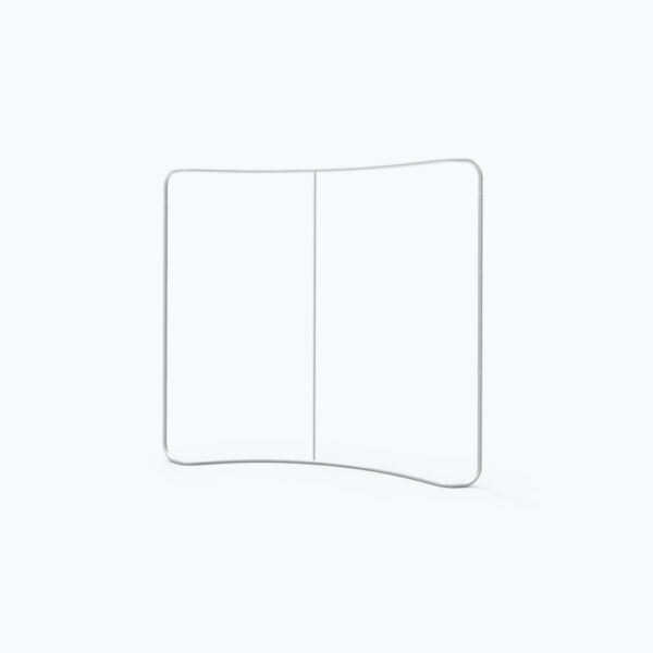 8ft Curved Tension Fabric Display (Hardware Only)