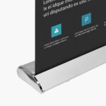 33" x 81" Double Sided Deluxe Retractable (Stand + Insert)