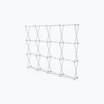 10ft Straight Velcro Fabric Pop Up Display (Hardware Only)