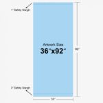 36" x 92" SD Retractable (Stand+Insert)