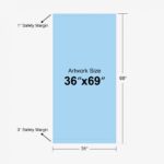 36" x 69" SD Retractable (Stand+Insert)
