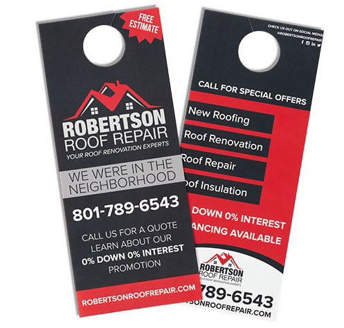 Door Hangers - 4.25x11 - Printing Solutions