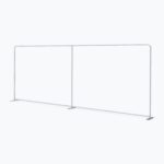 20ft Straight Tension Fabric Displays (Graphic+Frame)