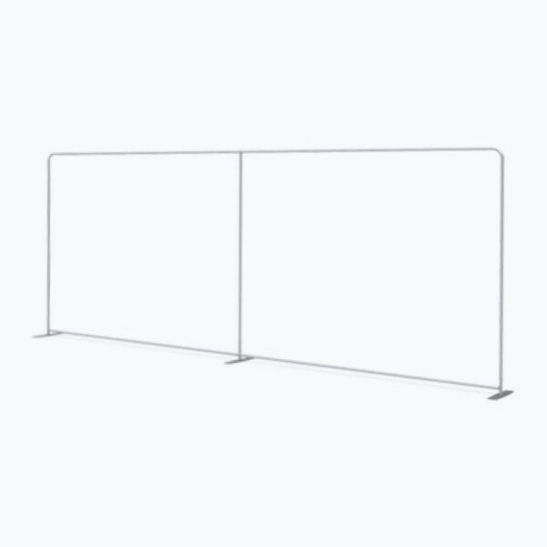 20ft Straight Tension Fabric Displays (Graphic+Frame)