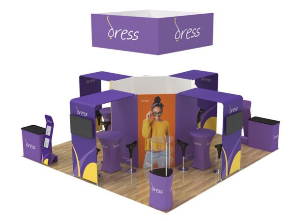 20x20ft Custom Booth 05