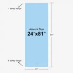 24" x 81" Standard Retractable (Insert Only)