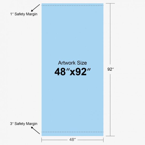 48" x 92" SD Retractable (Stand+Insert)