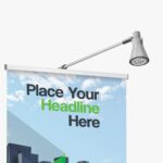 47" x 81" Standard Retractable (Stand + Insert)