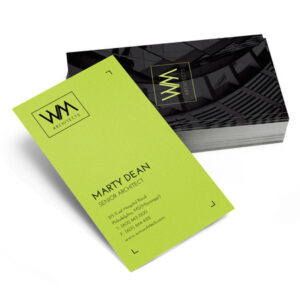 Business Cards with Soft Touch Finish