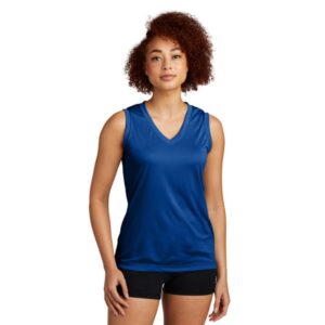 Sport-Tek® Women's Sleeveless PosiCharge® Competitor™ V-Neck Tee Style: LST352