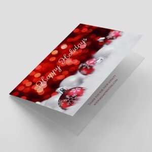Greeting/Holiday Cards with Soft Touch Finish