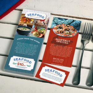 Tear Off Cards with Matte Finish